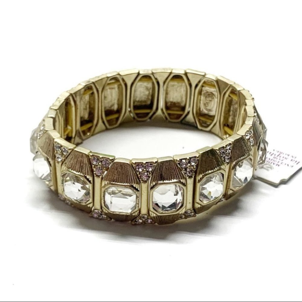 •- NWT Lia Sophia Stretch Kensington bracelet Z98